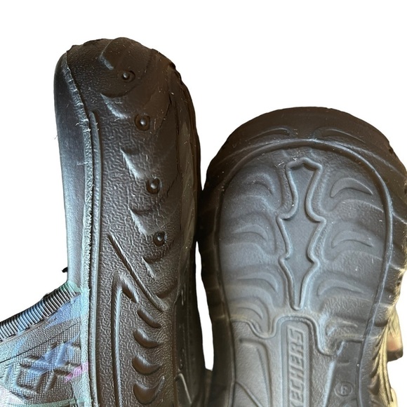 Skechers Raggae Trailway Sandals foamie rainforest pattern EUC size 8 - Picture 7 of 9